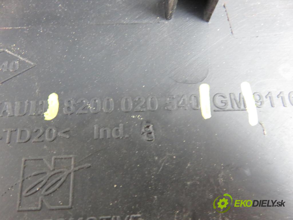 OPEL VIVARO A Skrzynia (X70) FURGON 2003 1870,00 Podszybia 1870,00 Torpédo, plast pod čelné okno 91166612;8200020540 (Torpéda)