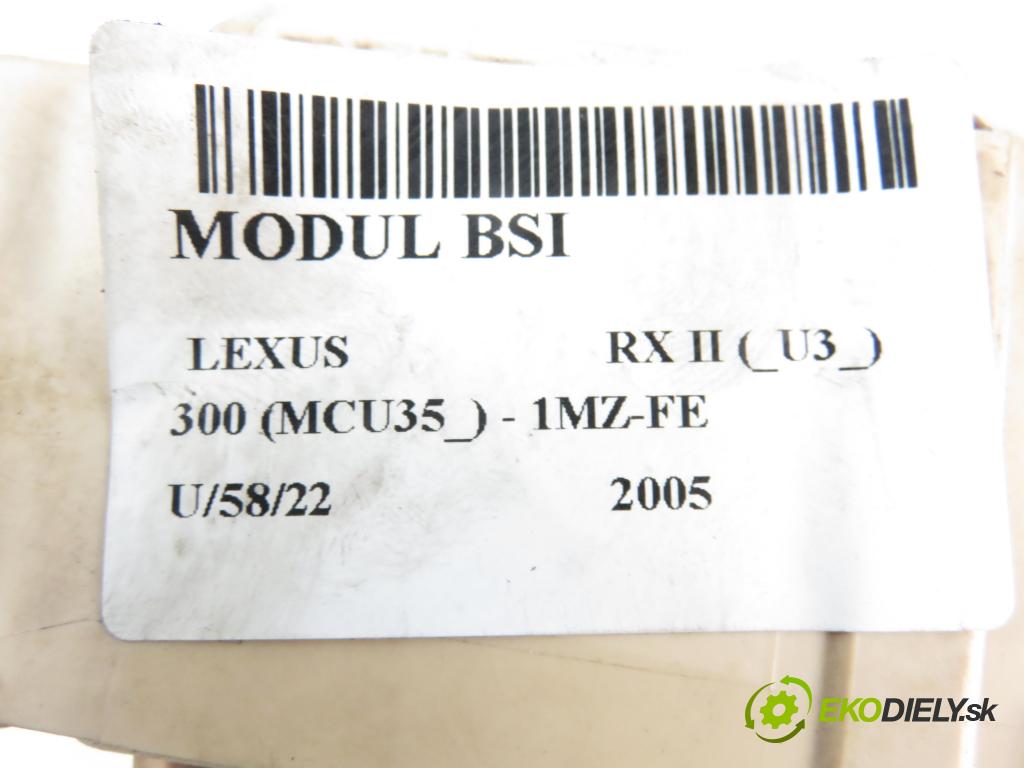 LEXUS RX (_U3_) SUV 2005 2995,00 Skrzynki bezpieczników 2995,00 MODUL BSI 