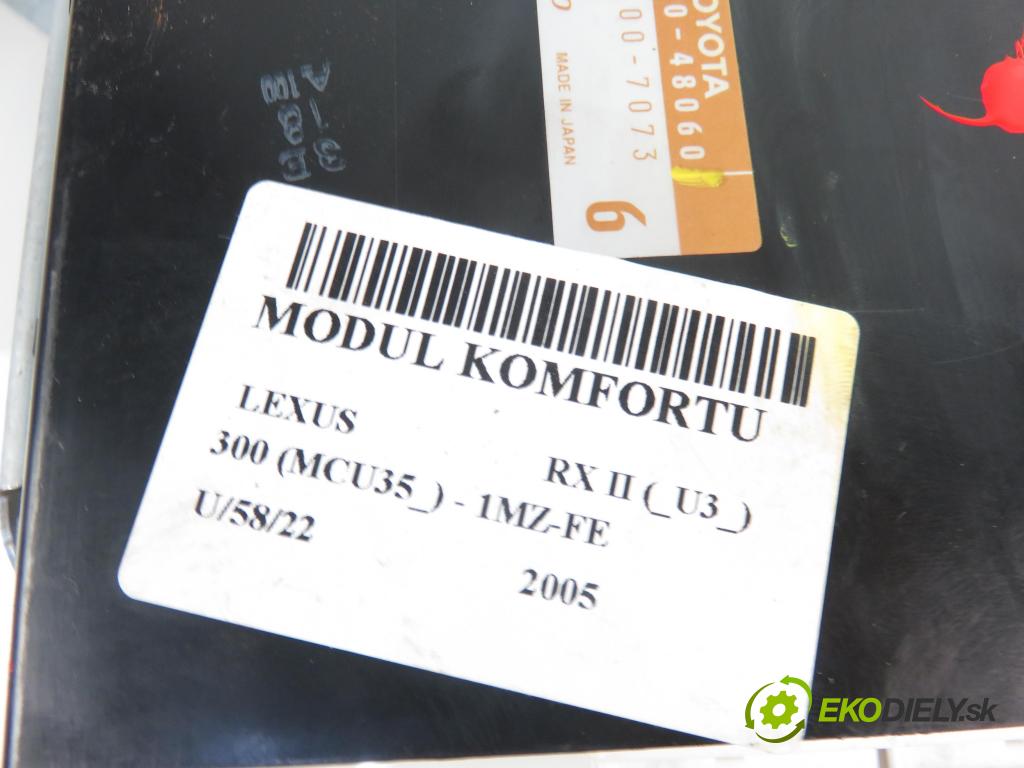 LEXUS RX (_U3_) SUV 2005 2995,00 Sterowniki i elementy elektryczne 2995,00 Riadiaca jednotka klimatizácie 8865048060; 1773007073 (Ostatné)