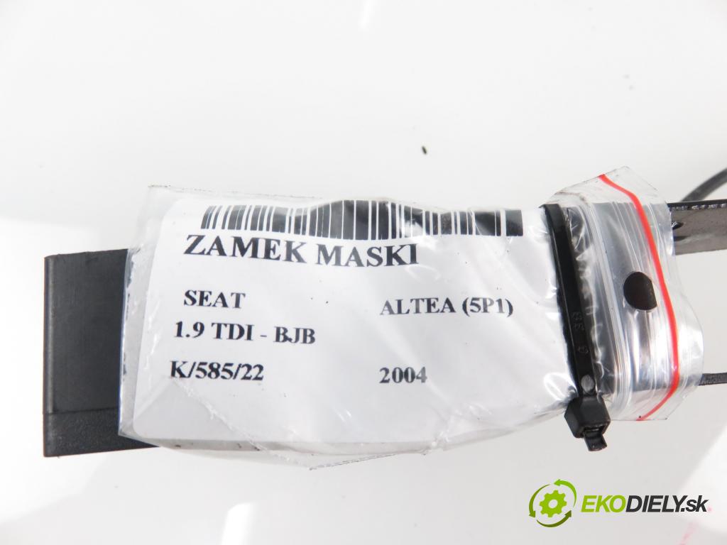 SEAT ALTEA (5P1) MINIVAN 2004 1896,00 Zamki 1896,00 zámok kapoty 5P1823509