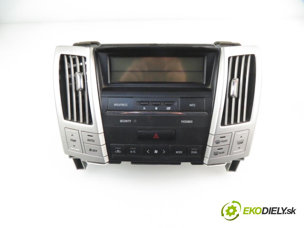 LEXUS RX (_U3_) SUV 2005 2995,00 Panele sterowania, przełączniki 2995,00 Panel kúrenia KLIMATRONIK 8401048290; J5XM1000833