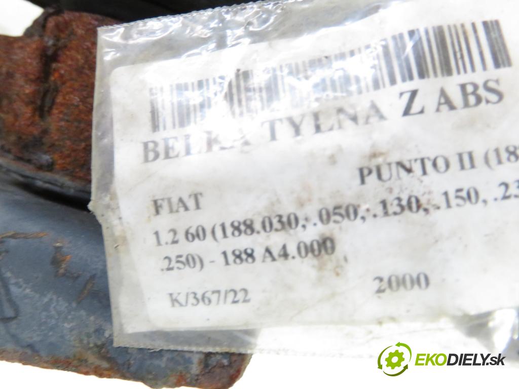 FIAT PUNTO (188_) HB 2000 1242,00 Belki tylne 1242,00 výztuha zadní část ABS