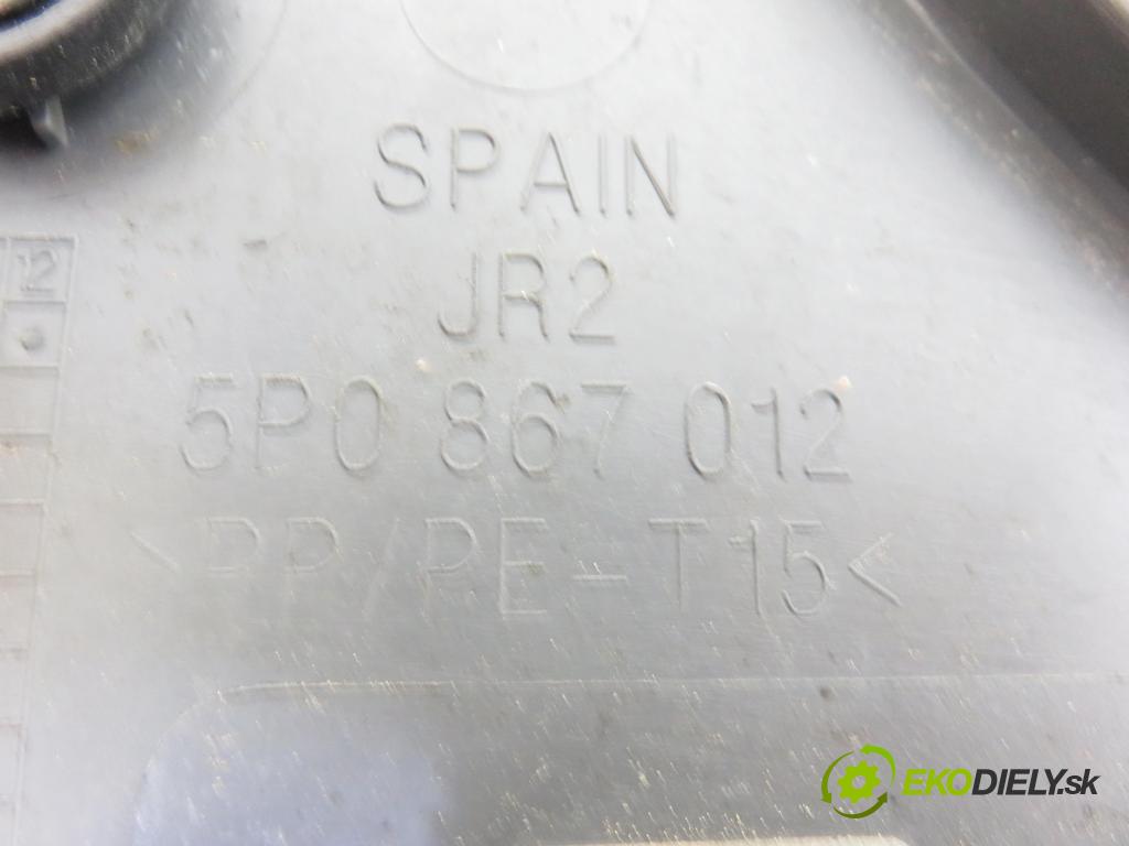 SEAT ALTEA (5P1) MINIVAN 2004 1896,00 Boczki drzwi 1896,00 čalúnenie Dvere PP 5P0867012
