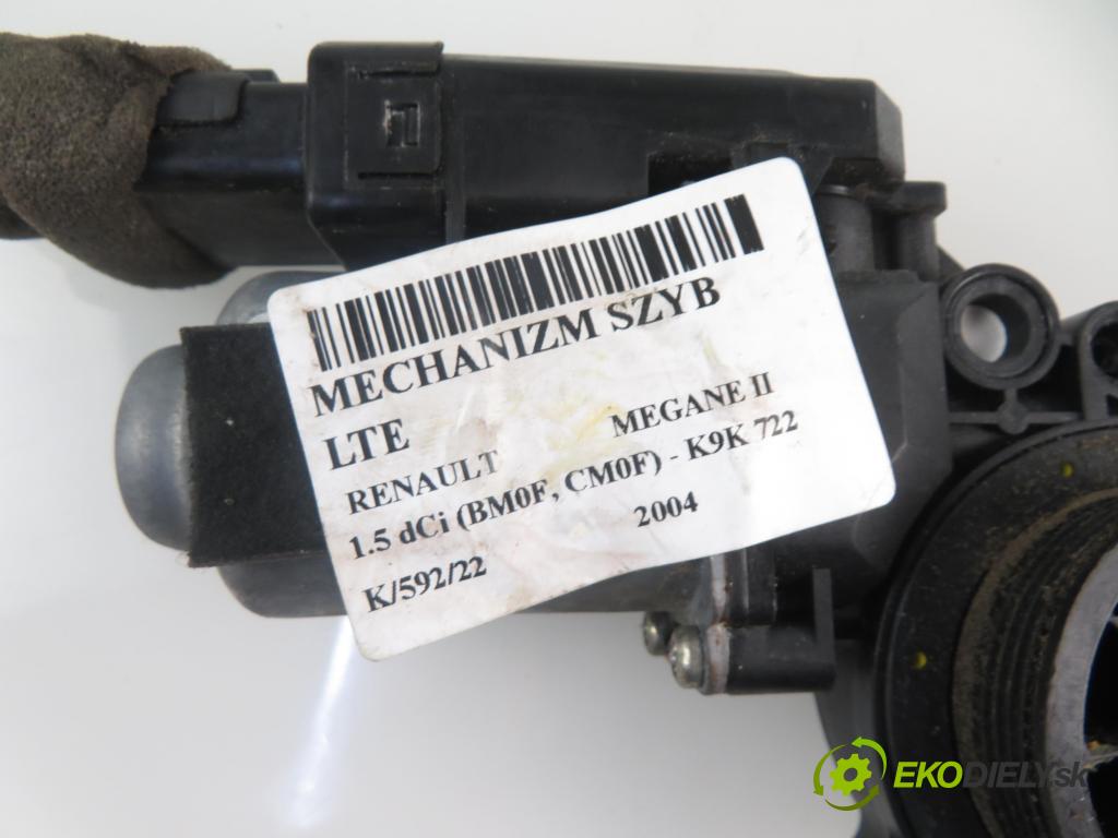 RENAULT MEGANE II (BM0/1_, CM0/1_) HB 2004 1461,00 Silniczki szyb 1461,00 motorek sťahovaní oken LT