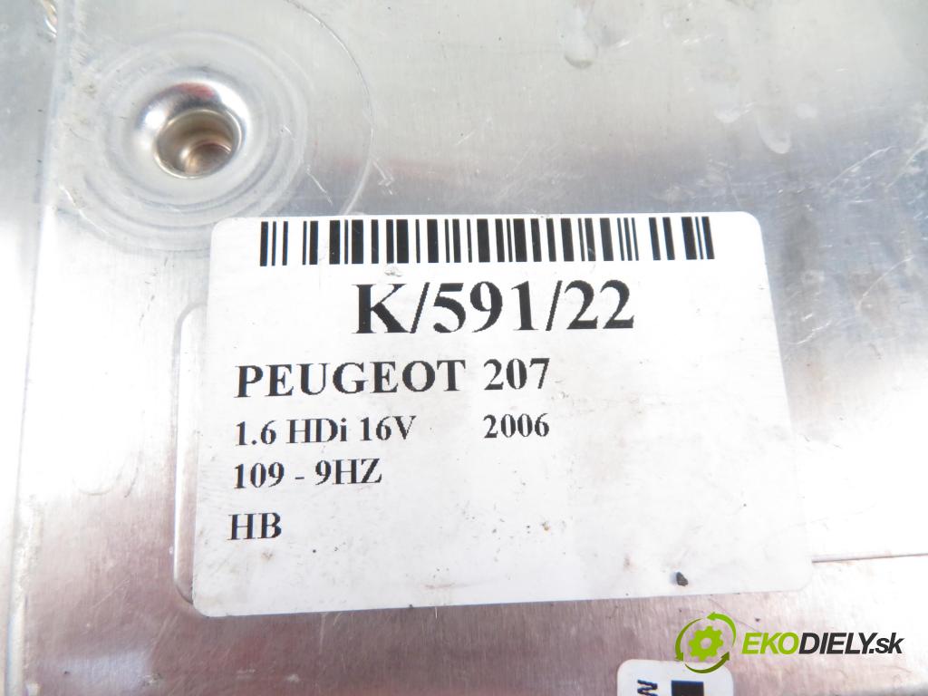 PEUGEOT 207 (WA_, WC_) HB 2006 1560,00 Sterowniki silnika 1560,00 Riadiaca jednotka Motor 0281012465;9661004480
