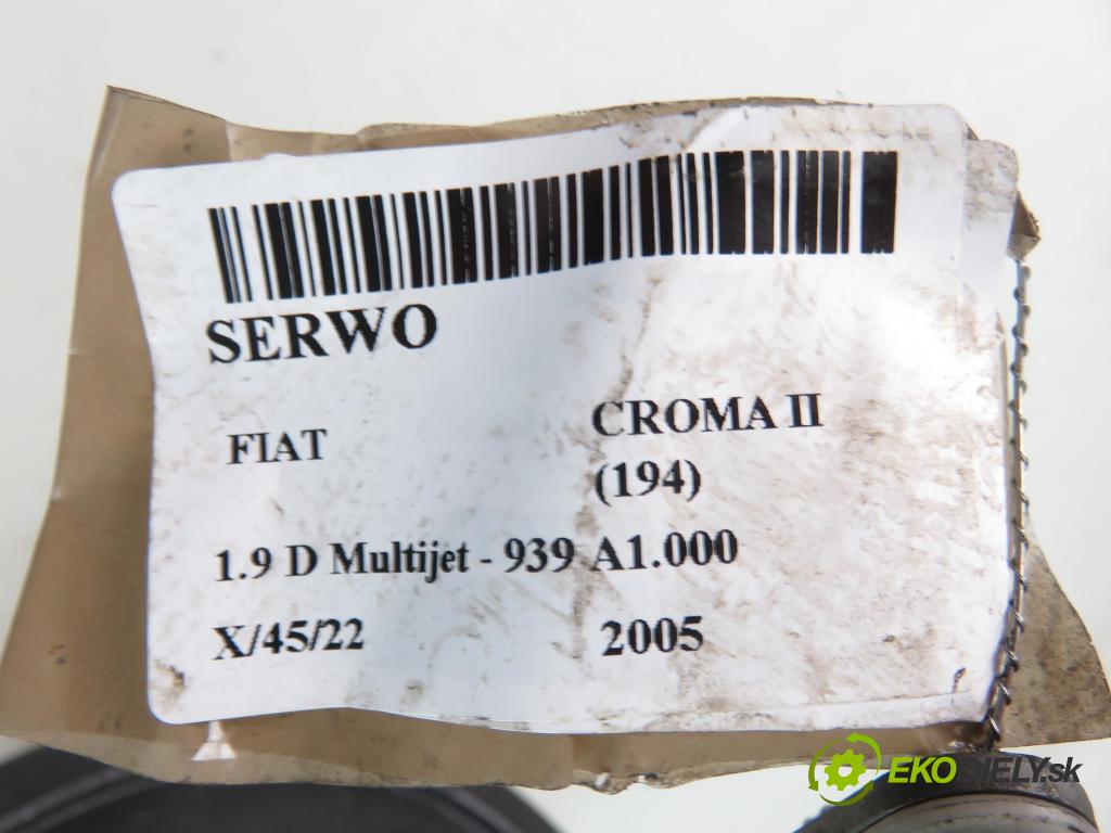 FIAT CROMA (194_) KOMBI 2005 1910,00 Serwa hamulca 1910,00 Posilovač 13126709;51707540 (Servočerpadlá, pumpy riadenia)
