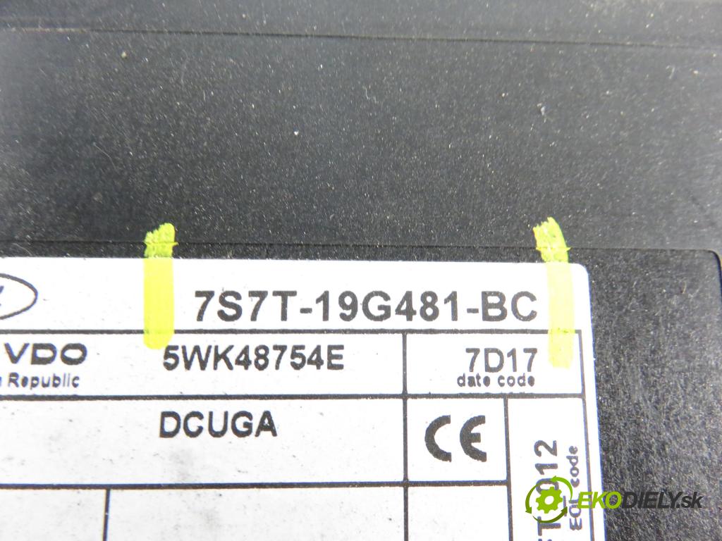 FORD MONDEO IV Turnier (BA7) KOMBI 2007 1997,00 Moduły komfortu 1997,00 MODUL komfortu 7S7T19G481BC;5WK48754E