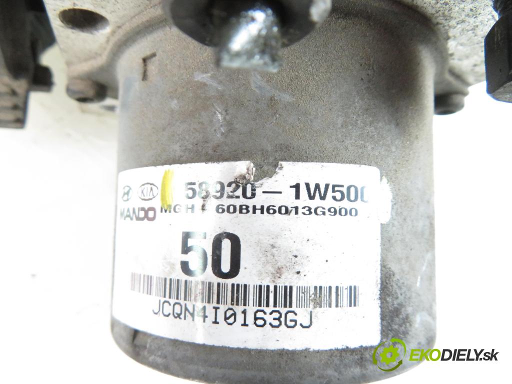 KIA RIO III sedan (UB) SEDAN 2014 1248,00 Sterowniki ABS 1248,00 Pumpa ABS 589201W500;G92GAF1C1122819;BE6003G901 (Pumpy ABS)