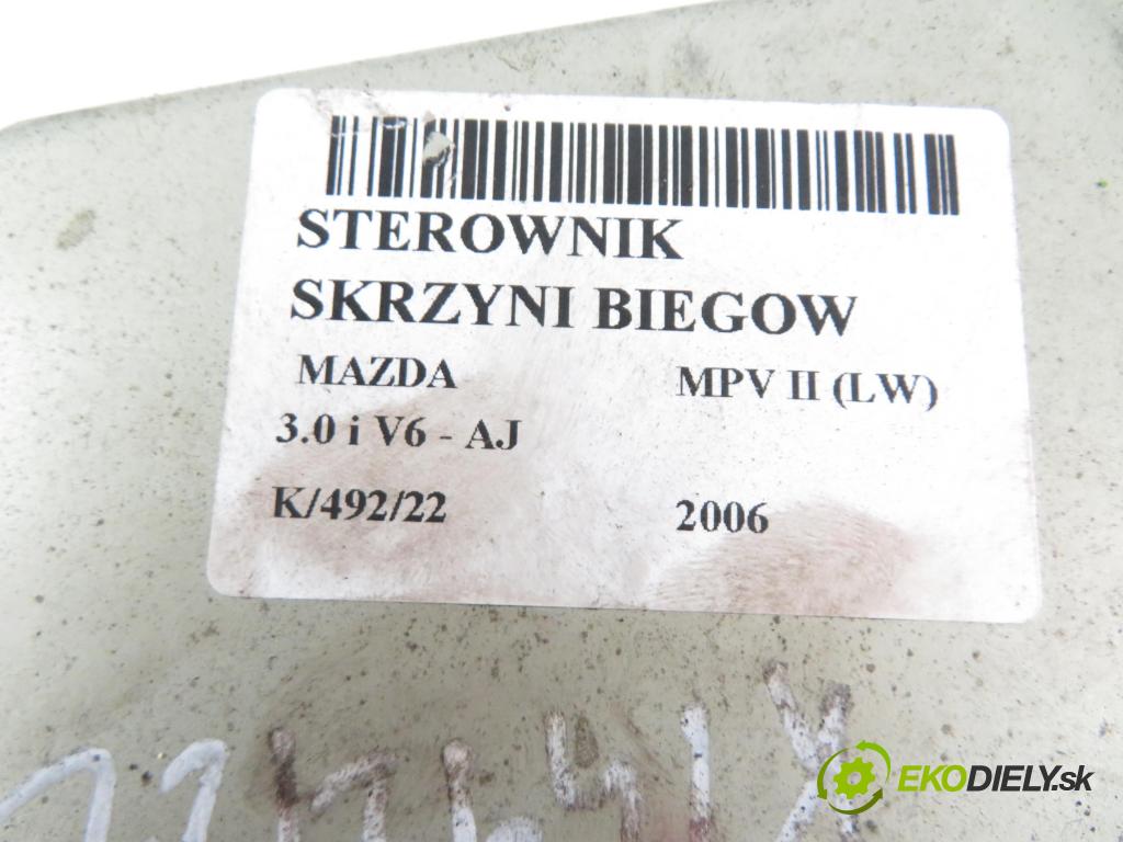 MAZDA MPV II (LW) MINIVAN 2006 2967,00 Sterowniki skrzyni 2967,00 Riadiaca jednotka prevodovky AJD6189E1C