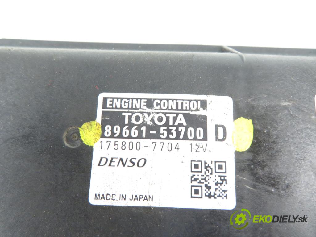 LEXUS IS II (_E2_) SEDAN 2007 2231,00 Sterowniki silnika 2231,00 Riadiaca jednotka Motor 8966153700D;1758007704