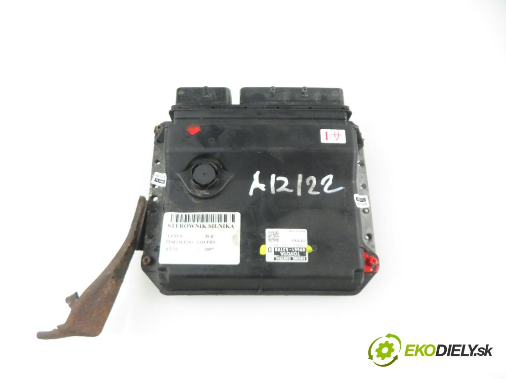 LEXUS IS II (_E2_) SEDAN 2007 2231,00 Sterowniki silnika 2231,00 Riadiaca jednotka Motor 8966153700D;1758007704