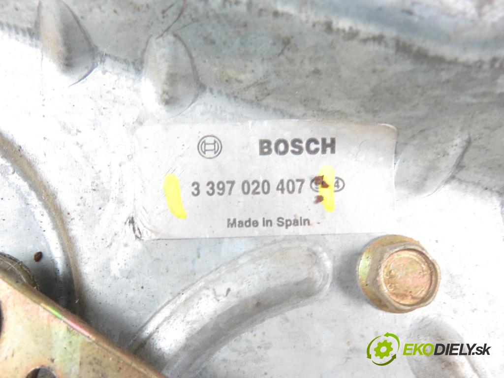 PEUGEOT PARTNER Combispace (5F) KOMBIVAN 2002 1997,00 Silniki wycieraczek 1997,00 Motorček stierače ZADNÉ: 3397020407