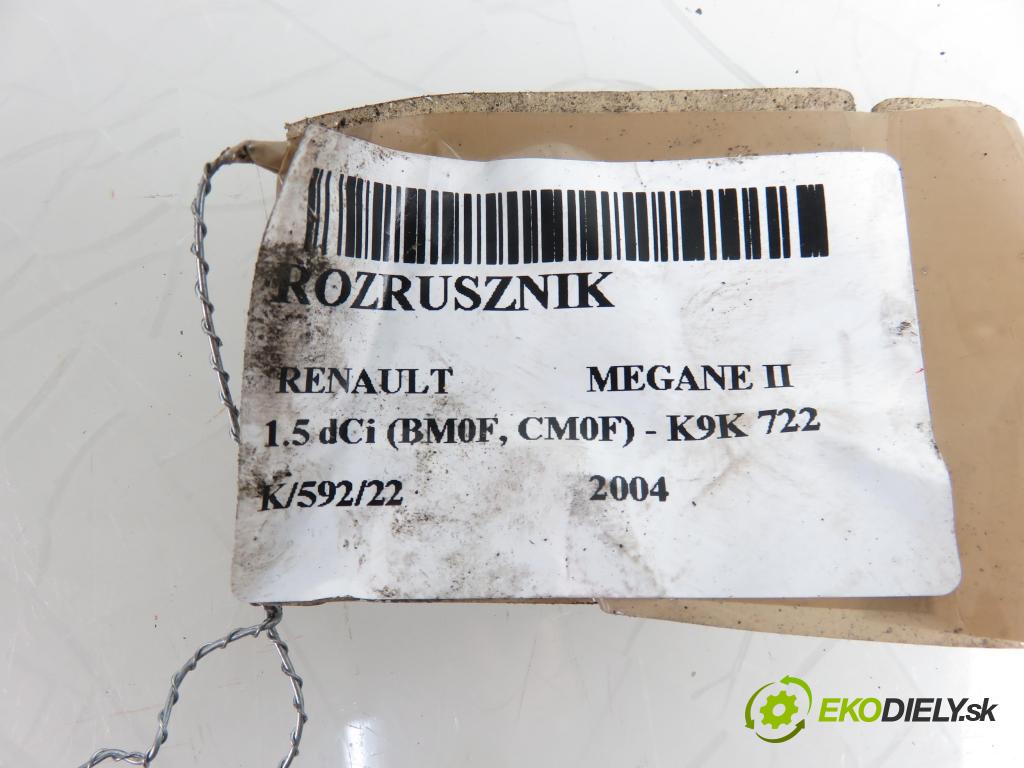 RENAULT MEGANE II (BM0/1_, CM0/1_) HB 2004 1461,00 Rozruszniki kompletne 1461,00 Štartér 200227092;M000T91581 (Štartéry)