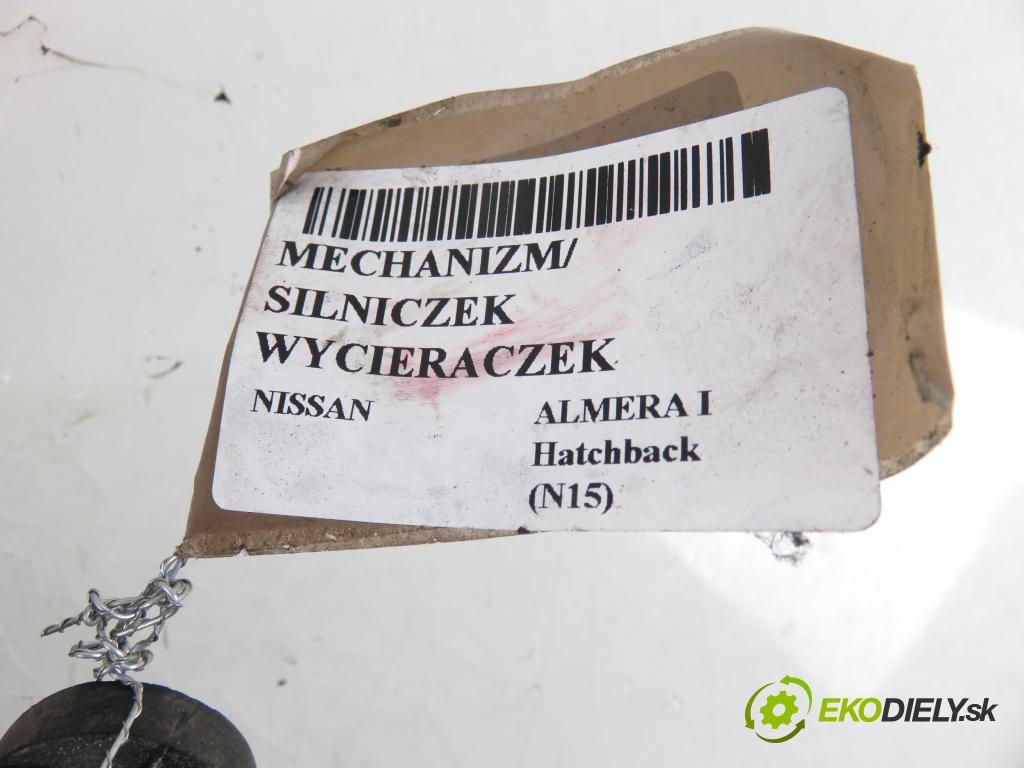 NISSAN ALMERA I Hatchback (N15) HB 1995 1392,00 Silniki wycieraczek 1392,00 Motorček stieračov predný