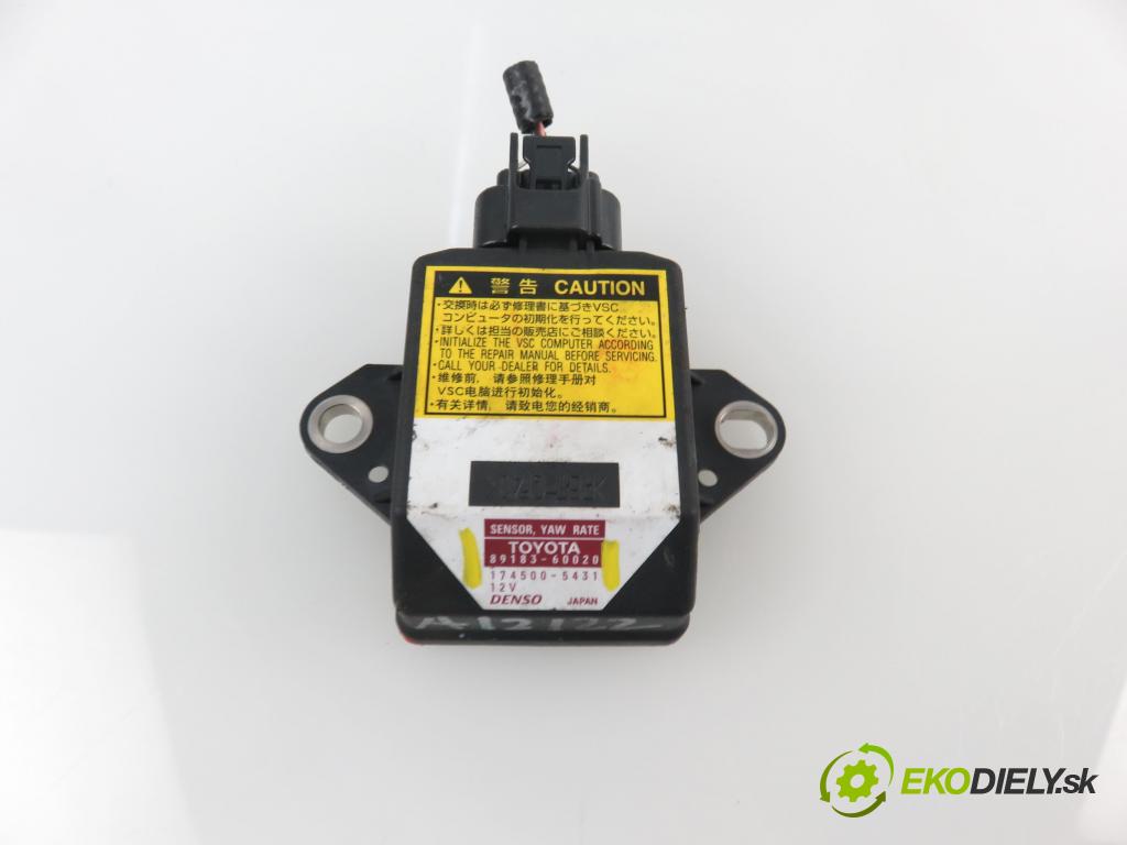LEXUS IS II (_E2_) SEDAN 2007 2231,00 Czujniki ESP 2231,00 snímač ESP 8918360020