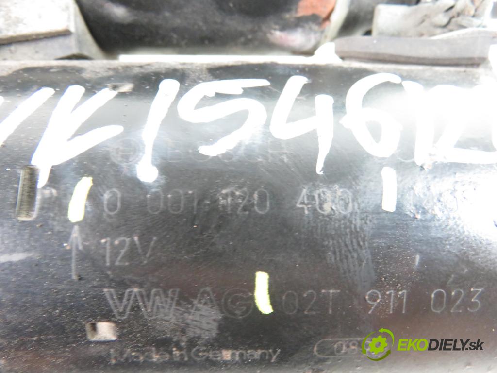 VW POLO (9N_) HB 2003 1198,00 Rozruszniki kompletne 1198,00 Štartér 0001120400;02T911023G (Štartéry)