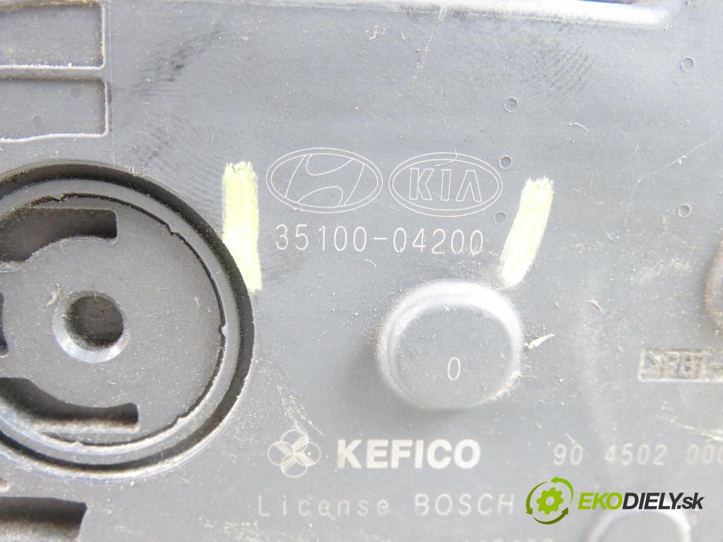 KIA RIO III (UB) HB 2013 63,00 1.25 CVVT 86 - G4LA 1248,00 Škrtiaca klapka 3510004200 (Škrtiace klapky)