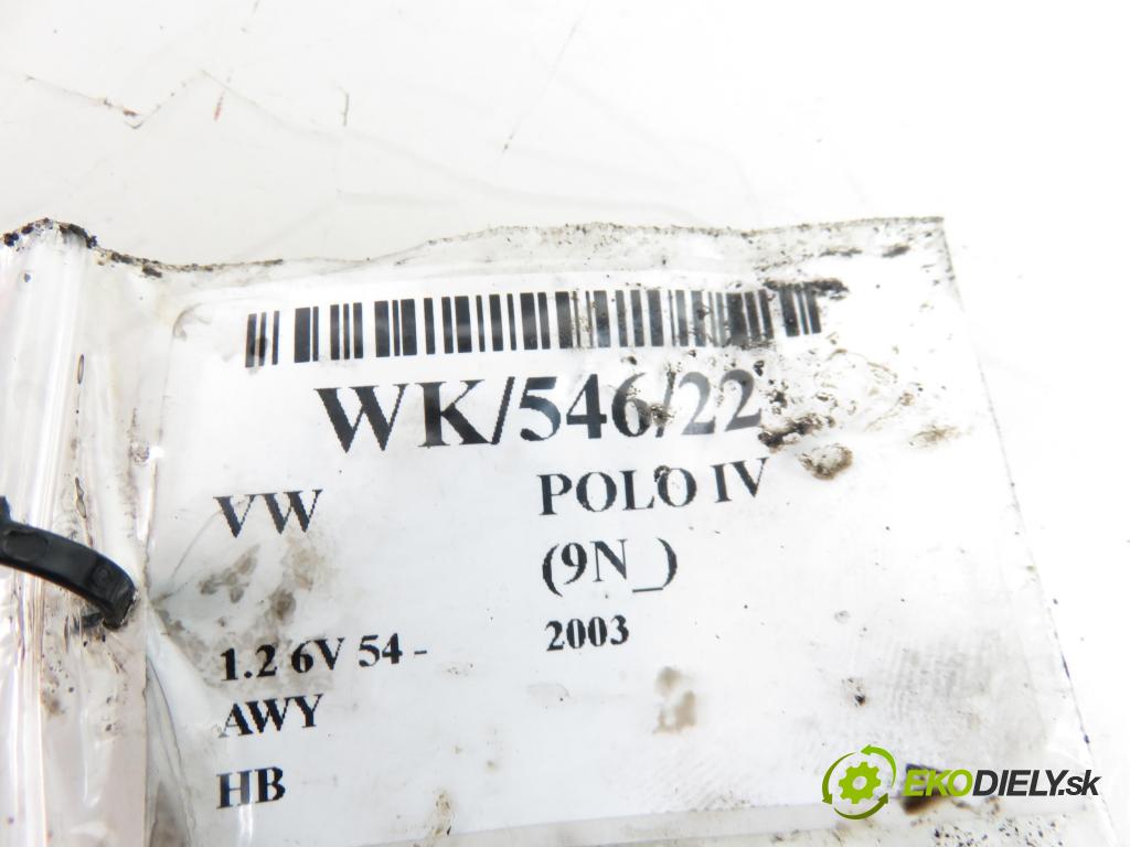 VW POLO (9N_) HB 2003 1198,00 Czujniki położenia wału korbowego 1198,00 snímač polohy Vačkového hřídele / kliky klikového 03D907601