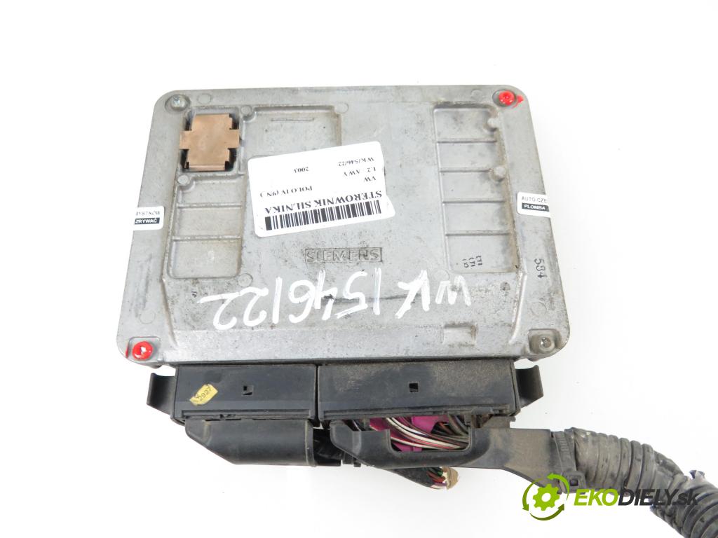 VW POLO (9N_) HB 2003 1198,00 Sterowniki silnika 1198,00 Riadiaca jednotka Motor 03D906032T; 5WP4023807
