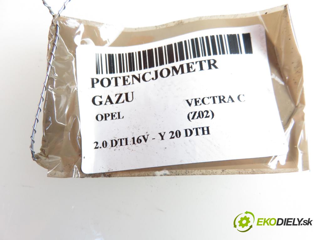 OPEL VECTRA C (Z02) SEDAN 2002 1995,00 Pozostałe 1995,00 Potenciometer plynového pedálu 9186724;6PV00832200 (Pedále)