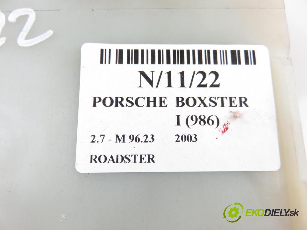 PORSCHE BOXSTER (986) ROADSTER 2003 2687,00 Panele sterowania, przełączniki 2687,00 Panel kúrenia KLIMATRONIK 99665310110