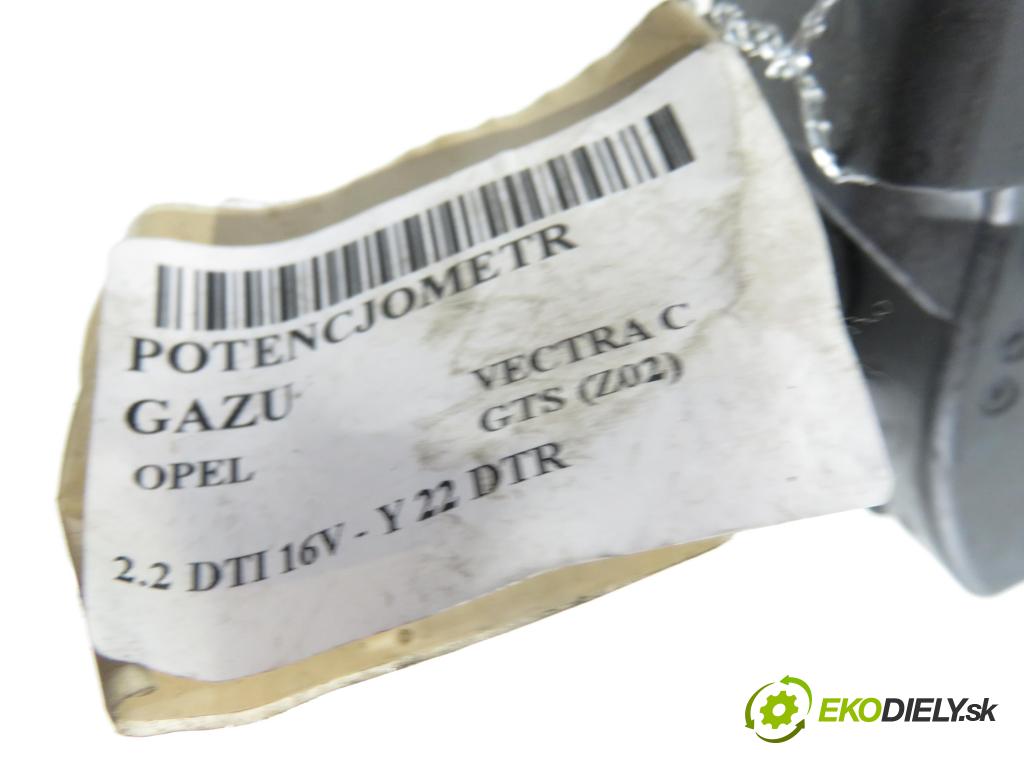 OPEL VECTRA C GTS (Z02) LIFTBACK 2004 2172,00 Pozostałe 2172,00 Potenciometer plynového pedálu 9186725CF (Pedále)