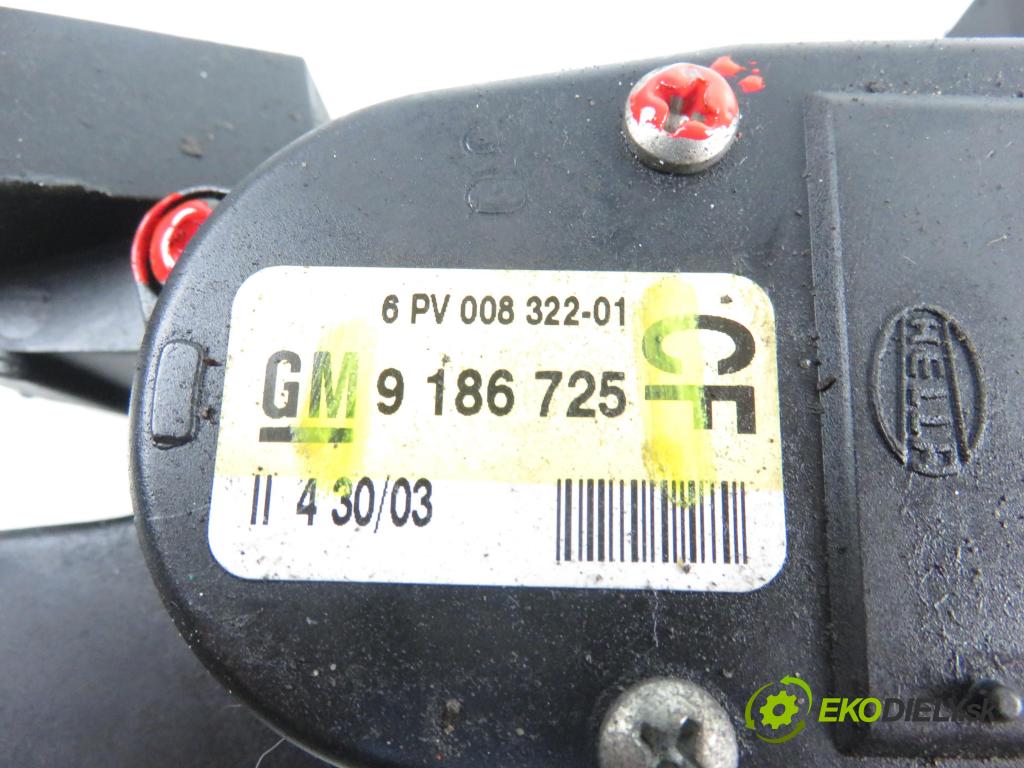 OPEL VECTRA C GTS (Z02) LIFTBACK 2004 2172,00 Pozostałe 2172,00 Potenciometer plynového pedálu 9186725CF (Pedále)