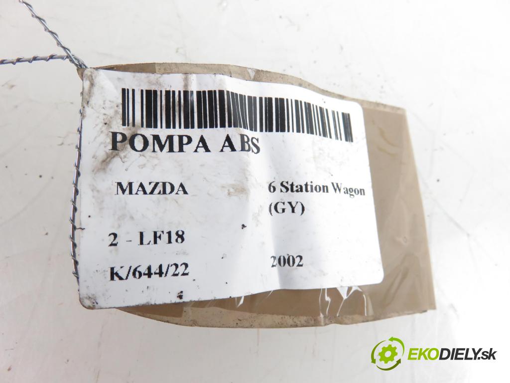 MAZDA 6 Station Wagon (GY) KOMBI 2002 1999,00 Sterowniki ABS 1999,00 pumpa ABS 4370061;2059149 (Pumpy brzdové)