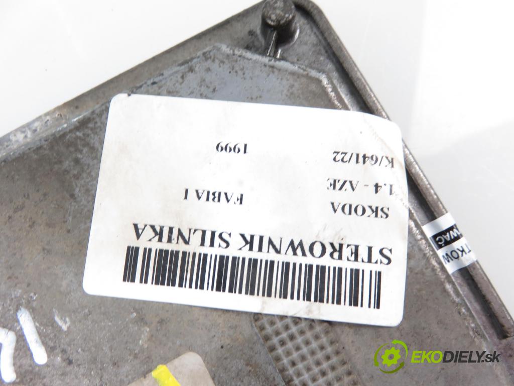 SKODA FABIA I (6Y2) HB 1999 1397,00 Sterowniki silnika 1397,00 Riadiaca jednotka Motor 047906033D;5WP44201