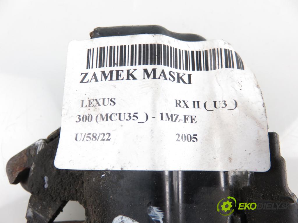 LEXUS RX (_U3_) SUV 2005 2995,00 Zamki 2995,00 zámok kapoty