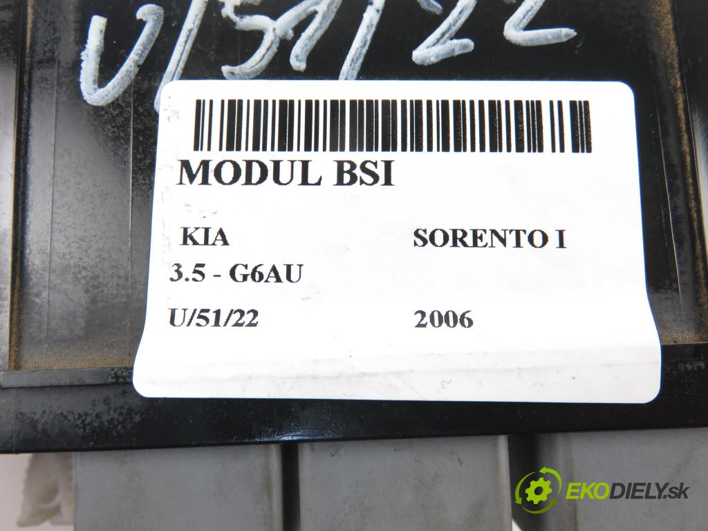 KIA SORENTO I (JC) SUV 2006 3497,00 Skrzynki bezpieczników 3497,00 MODUL BSI 911603E000
