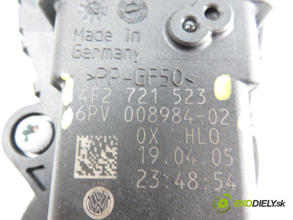 AUDI A6 (4F2, C6) SEDAN 2005 3123,00 Pozostałe 3123,00 Potenciometer plynového pedálu 4F2721523;6PV00898402 (Pedále)