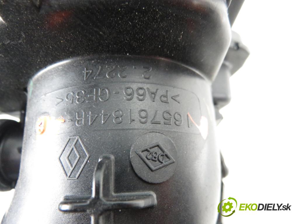 RENAULT SCENIC III (JZ0/1_) MINIVAN 2013 1598,00 Przewody chłodnic powietrza 1598,00 Rúra intercoolera turba 165761844R;1047863S01
