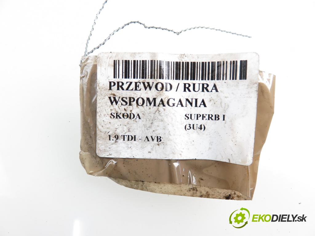 SKODA SUPERB I (3U4) SEDAN 2003 1896,00 Przewody układu wspomagania 1896,00 RIADOK: / Rúra servočerpadlo 3U1422893
