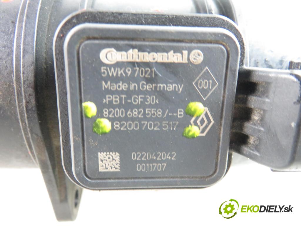 RENAULT SCENIC III (JZ0/1_) MINIVAN 2013 1598,00 Przepływomierze 1598,00 váha vzduchu vzduchu 8200682558B;8200702517