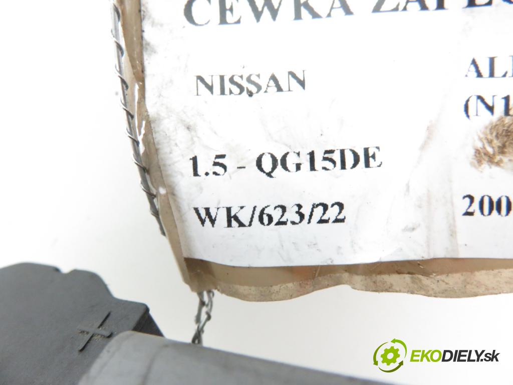 NISSAN ALMERA II (N16) SEDAN 2000 1498,00 Cewki zapłonowe 1498,00 Cievka zapaľovacia