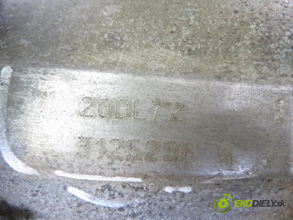 PEUGEOT 206 liftback (2A/C) HB 1998 1868,00 Kompletne skrzynie 1868,00 Prevodovka MANUALNA 20DL72;3125255
