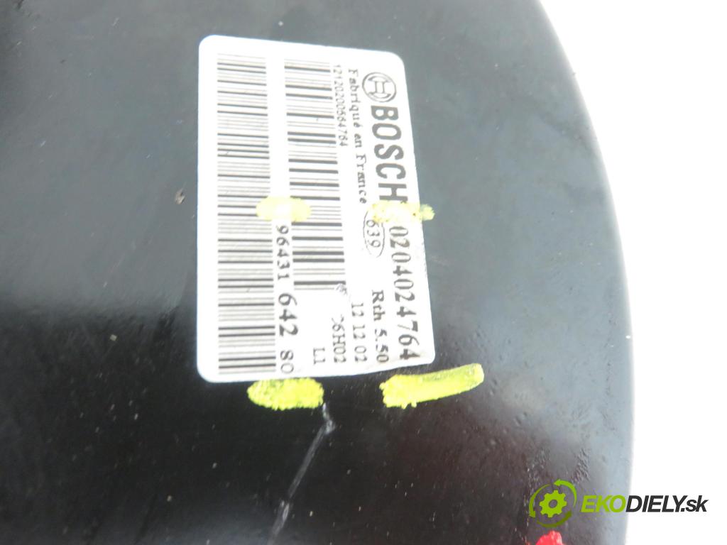 CITROEN XSARA PICASSO (N68) MINIVAN 2002 1997,00 Serwa hamulca 1997,00 Posilovač 0204024764;9643164280 (Servočerpadlá, pumpy riadenia)