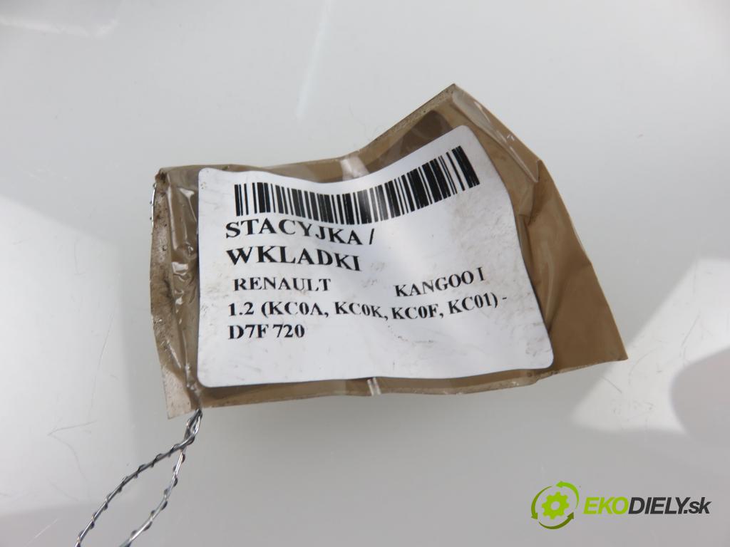 RENAULT KANGOO (KC0/1_) KOMBIVAN 1999 1149,00 Stacyjki 1149,00 spinačka  (Spínacie skrinky a kľúče)