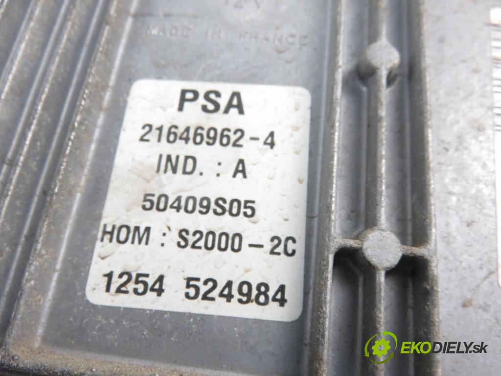 CITROEN XSARA (N1) HB 2001 1360,00 Sterowniki silnika 1360,00 Riadiaca jednotka Motor 9645046880