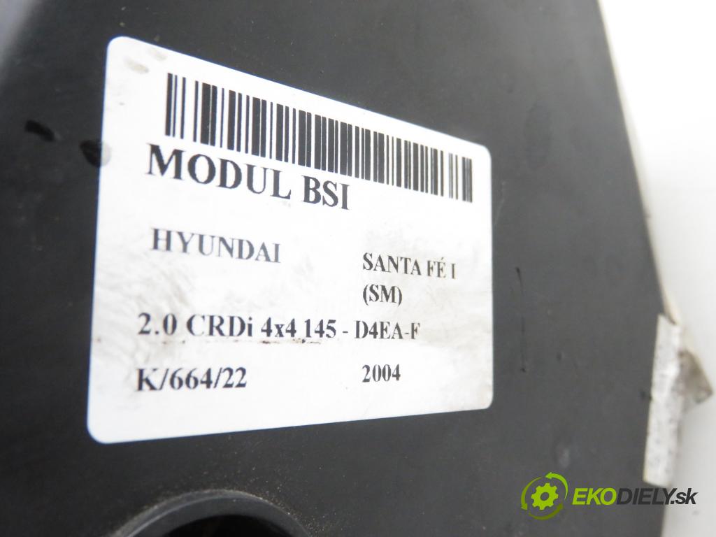 HYUNDAI SANTA FÉ I (SM) SUV 2004 1991,00 Skrzynki bezpieczników 1991,00 MODUL BSI 500S4C2041