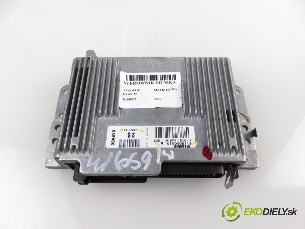 DAEWOO MATIZ (M100) HB 2000 0,80 Sterowniki silnika 796,00 Riadiaca jednotka Motor S115000010;96558744