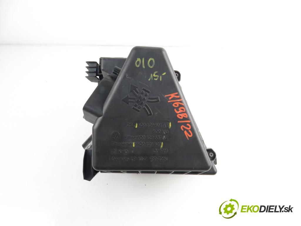 SEAT IBIZA IV (6J5, 6P1) HB 2008 1896,00 Obudowy filtrów powietrza 1896,00 Obal filtra vzduchu 6Q0129601AR;6Q0129620 (Obaly filtrov vzduchu)