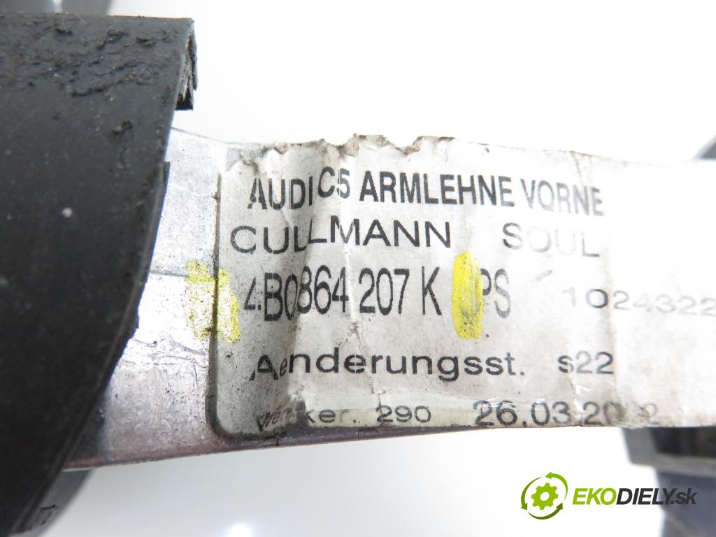 AUDI A6 Avant (4B5, C5) KOMBI 2002 2496,00 Pozostałe 2496,00 Lakťová opierka 4B0864207K