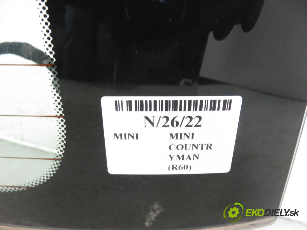 MINI MINI COUNTRYMAN (R60) CROSSOVER 2014 105,00 2.0 D 143 - N47 C20 A 1995,00 Okno zadné kapota
