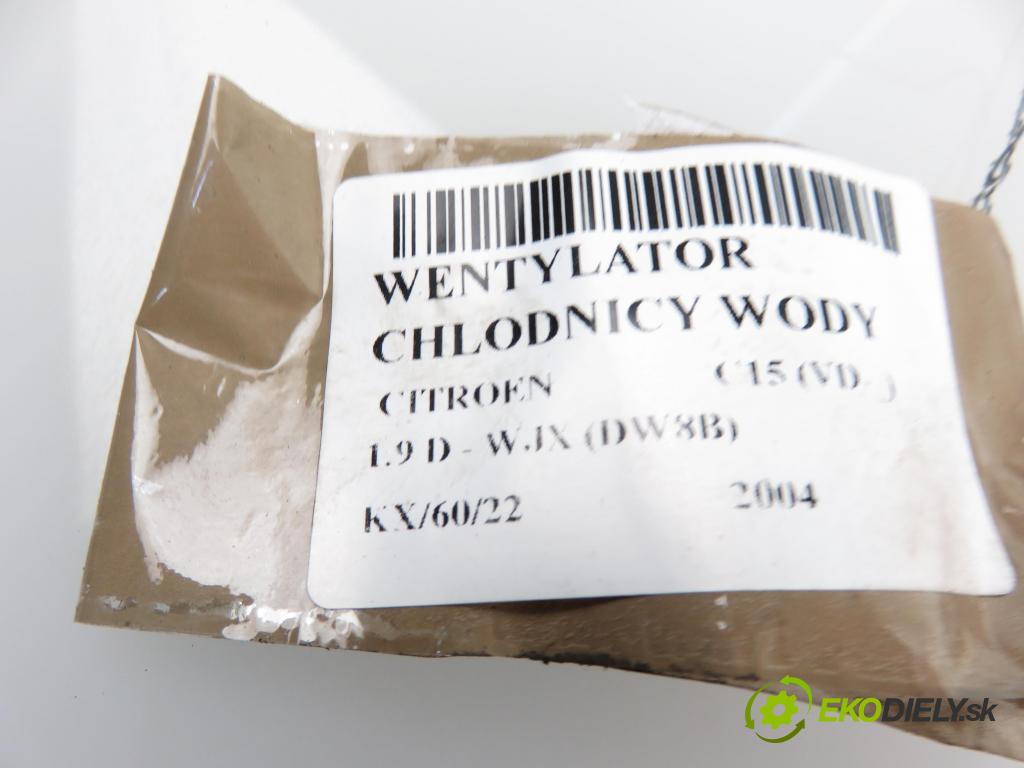 CITROEN C15 (VD-_) KOMBI 2004 1868,00 Wentylatory 1868,00 ventilátor chladič vody