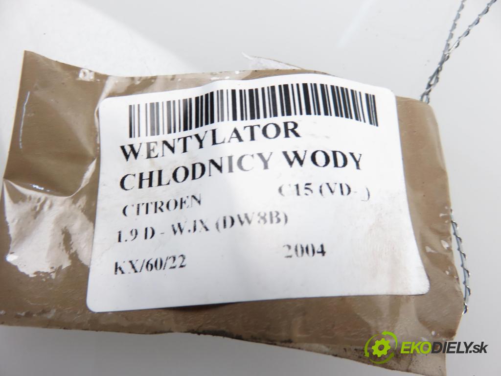 CITROEN C15 (VD-_) KOMBI 2004 1868,00 Wentylatory 1868,00 Ventilátor chladič vody