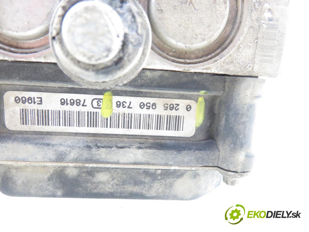 MAZDA CX-7 (ER) SUV 2007 2261,00 Sterowniki ABS 2261,00 pumpa ABS 0265950736 (Pumpy brzdové)