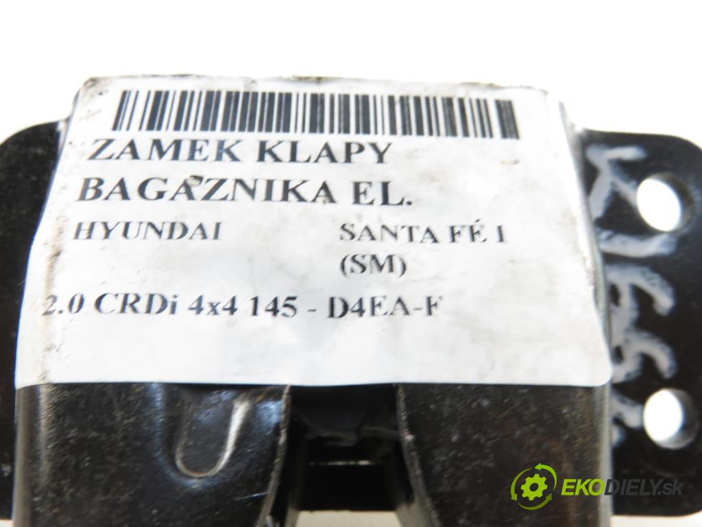 HYUNDAI SANTA FÉ I (SM) SUV 2004 1991,00 Zamki 1991,00 zámok dveří kufr EL.
