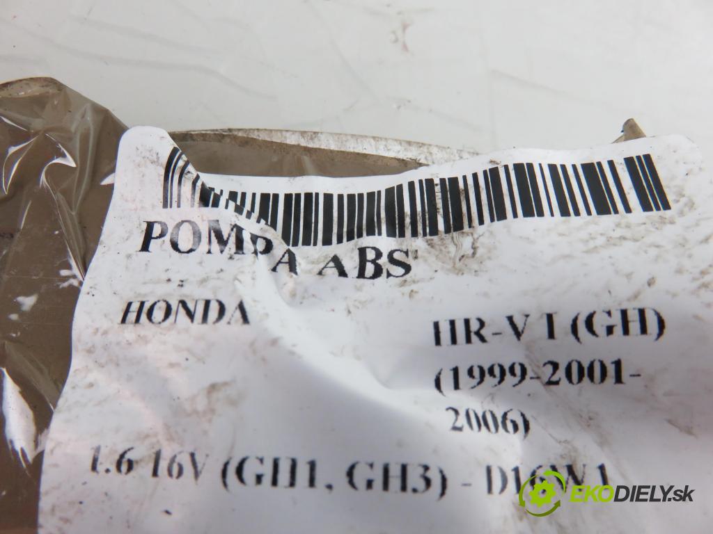 HONDA HR-V (GH) SUV 2001 1590,00 Sterowniki ABS 1590,00 pumpa ABS 051192381;X2T345T (Pumpy brzdové)